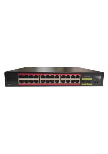 Tiwox TP-G2420-POE300W 24 Port Gigabit +2x Gigabit SFP Uplink Rackmount Poe Swıtch Realtek Chipset