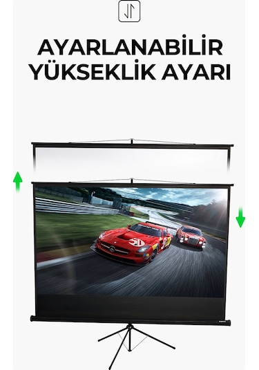Havit 220x125cm Ayarlanabilir 100ınç 16:9 Boyut Ayaklı Projeksiyo