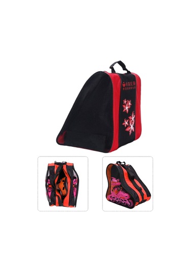 Suntek 3layers Skate Çocuklar Için Tekerlekli Paten Kırmızı Kırmızı