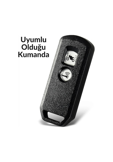 Honda Motosiklet Silikon Anahtar Kılıfı / Siyah