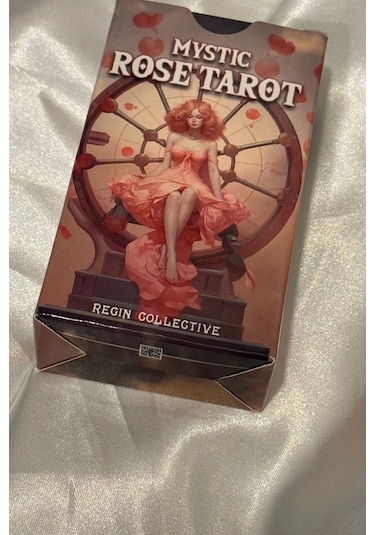 Tarot Orjinal Tarot Kart Mystic Rose Tarot Destesi Ve Kitabı Pembe
