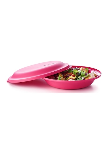 Tupperware Aloha 2li Tabak Rubin Kırmızı