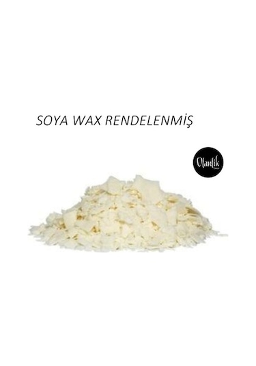 Soya Parafini Soya Wax 1Kg %100 Doğal Bitkisel Parafin Mum Yapımı (526441748)