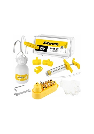 Bisiklet Hidrolik Fren Yağlama Seti - Shimano, Sram, Magura Uyumlu - Tam Ekipmanlı Dıy Araç Plastik & Metal Çok Renkli Çok Renkli