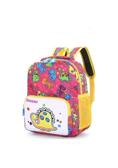Enjoy Homee Çocuk Sırt Çantası Karikatür Dinozor Anaokulu Okul Çantası Yı8q27 Pembe