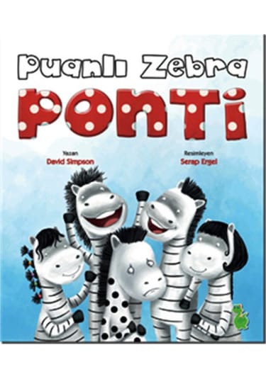 Puanlı Zebra Ponti - David Simpson - Yeşil Dinozor