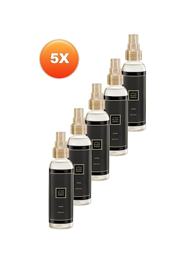 Avon Little Black Dress Kadın Vücut Spreyi 5 x 100 ML