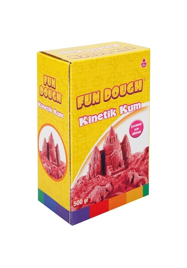 Fun Dough Kinetik Kum 500 Gr. Kırmızı Kum Antibakteriyel Eğitici