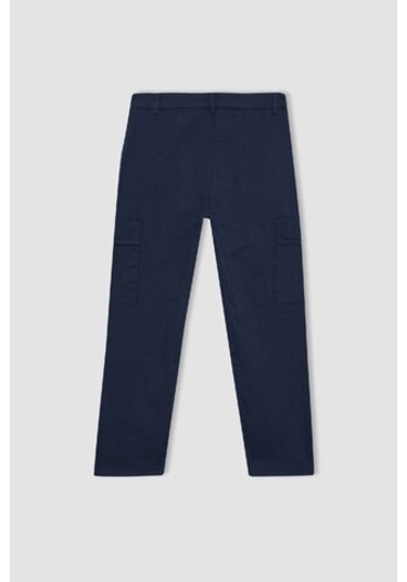 Defacto Erkek Çocuk Kargo Fit Standart Paça Twill Pantolon A4936a823wnnv256 Lacivert Defacto Erkek Çocuk Kargo Fit Standart Paça Twill Pantolon A4936a823wnnv256 Lacivert