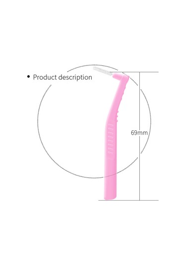 Mufunye Asus Diş Arası Fırçaları: 20'li Paket, Çeşitli Boyutlar Ve Renkler, Hassas Diş Eti Bakımı İçin Uzun Saplı Ve Açılı Başlık