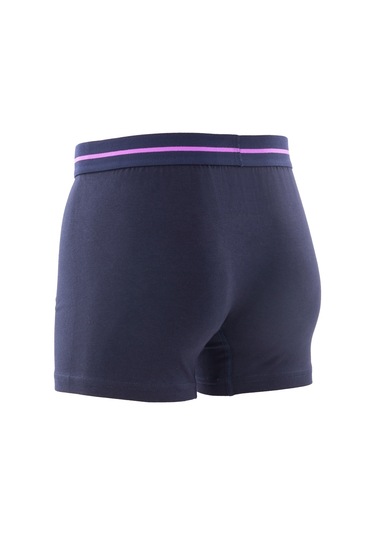 3 Lü Redzone Pamuk / Lycra Lacivert Erkek Boxer