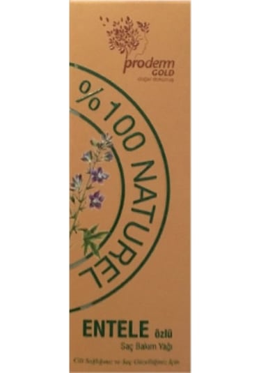 Proderm Gold Entele Özlü Saç Bakım Yağı 30 ML