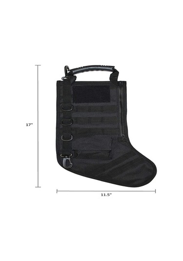 Maoyaya Taktik Noel Çorabı: Askeri Çanta Ve Açık Hava Spor Çantası, Siyah Siyah