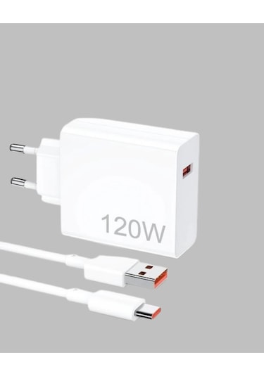 120 Watt Type C Hızlı Şarj Cihazı Reno 4 5 6 Uyumlu