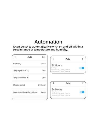 Pazly Ewelink Wifi Alexa Uyumlu Akıllı Termostat, Sıcaklık Kontrolü Ve App Yönetimi