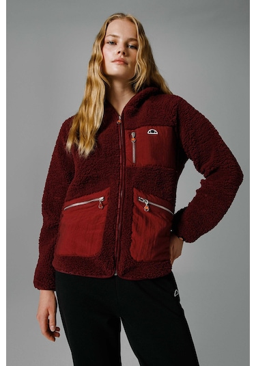 Ellesse Bayan Ceket Ef169-brd Bordo Bordo