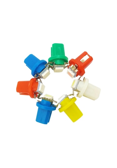 Sewick T5 B8,5d Smd 5050 Led Gösterge Ampulü (Beyaz)(4 Adet)