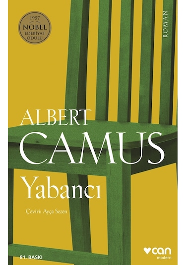 Yabancı  -  Albert Camus  - Can Yayınları