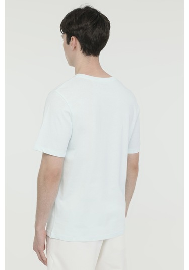 Jack & Jones Jorlafayette Tee Ss Crew Mavi Erkek Kısa Kol T-shirt 000000000101961711 Mavi