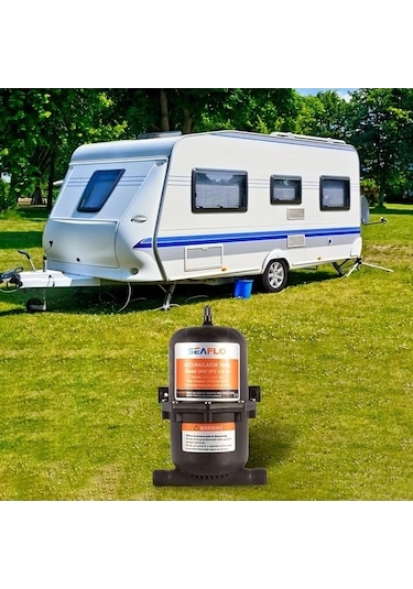 Pazly Seaflo Rv Su Pompası Toplama Tankı 0.75l, Demir Yapı, Basınç Sabit, İç Dekorasyon, Dış Genişleme, Pil Gerektirmez