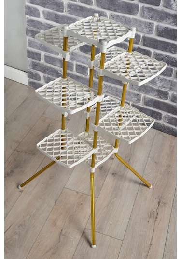 Fullreyon Vailante 10'Lu Çiçeklik Saksı Standı Dekoratif Saksılık Diğer