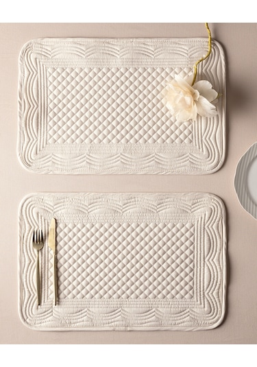 Crannes 2'li Amerikan Servis - Bej 8684427177495 Ekru