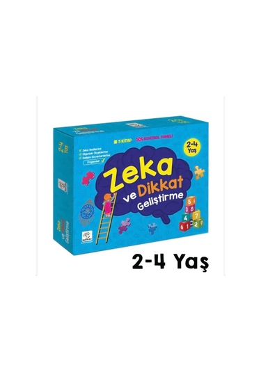 Yükselen Zeka Yayınları Zeka Ve Dikkat Geliştirme Seti 2-4 Yaş