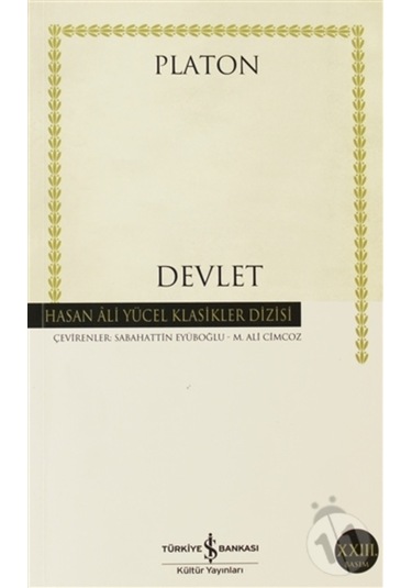 Devlet Platon Iş Bankası Kültür Yayınları 460372550