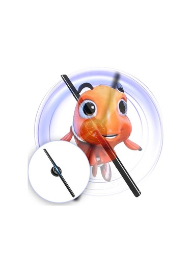 Electroon F2 43cm Smart 3d Hologram Fan 12volt Ios Anroid Kontrol