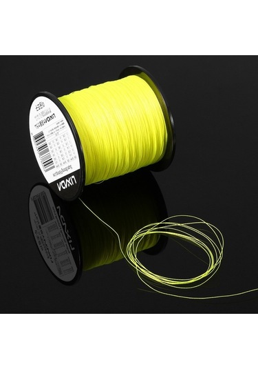 Novahub Lixada 3 Paket 500m Düğümlü Balıkçı İpi, 4 Lifli Pe Balık İpi Tuzlu Su İçin