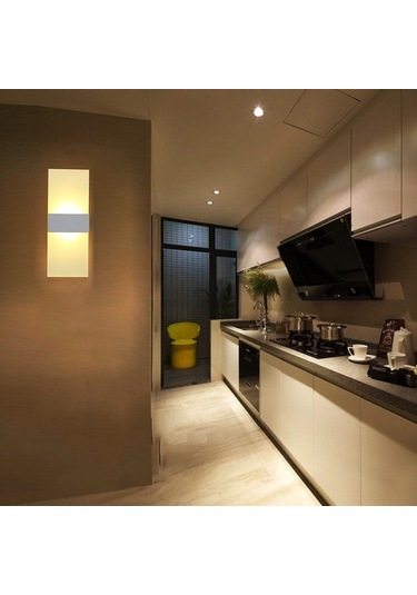 Ximistore9 Modern Led Duvar Lambası: Şık Tasarım, Sıcak Işık, Koridor Ve Yatak Odası Dekoru, 6w, 3000k Diğer