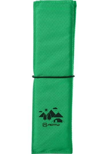 Aotu Taşınabilir Nem Geçirmez Koltuk Mat Oxford Kumaş + Epe Açık Kamp Piknik Oturma Pedi Yeşil Yeşil