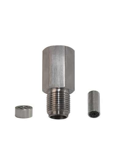 Suofeng Gümüş Metal Oksijen Sensörü Filtreli Otomobil Aksesuarı M18 1.5 Evrensel Uyumlu