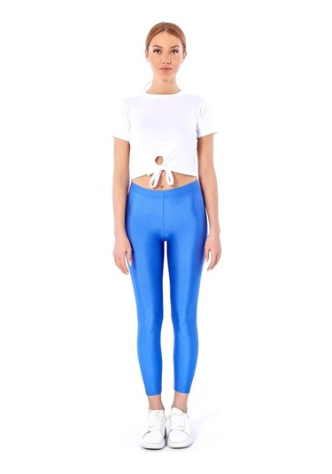 L-11 Koyu Saks Parlak Tayt Saks