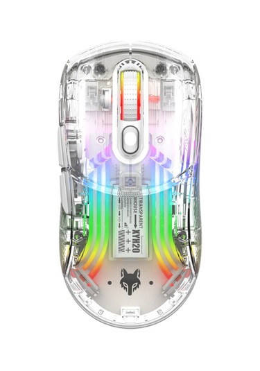 Reedark Xyh20  Bt5.0 2.4g Kablosuz  3 Modlu 2.4g Kablosuz Bt5.0 Ve Usb Kablolu Şeffaf Rgb