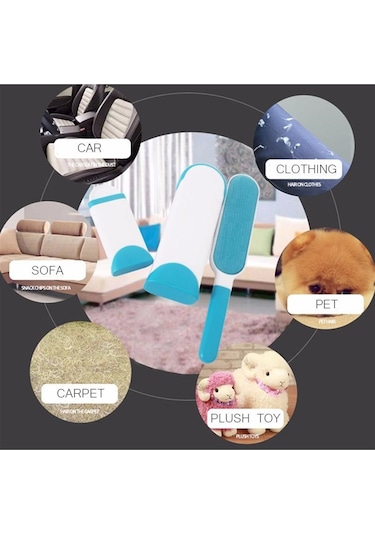 River World Kendinden Temizlemeli 2'li Set Tüy Toplayıcı Fırça Tar