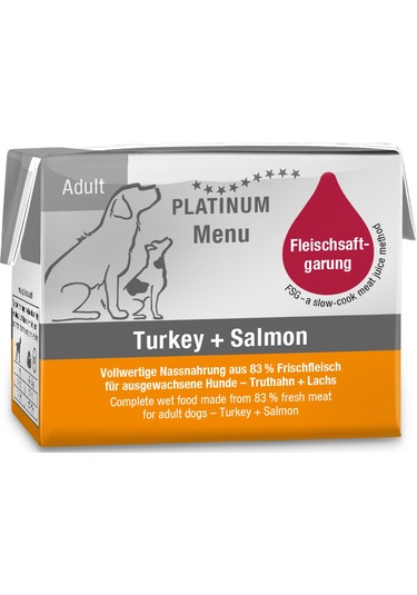 Platinum Hindili Ve Somonlu Yaş Köpek Maması 90gr