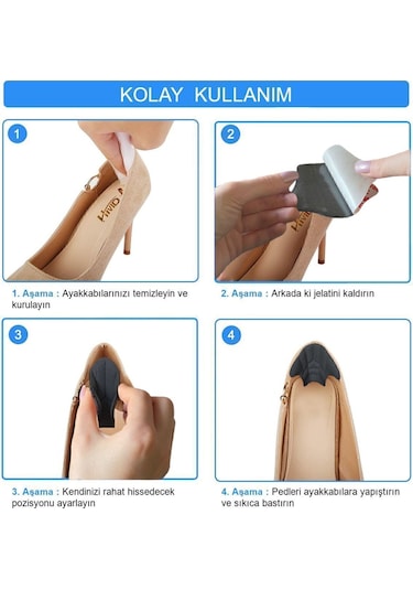 Active Team SP04 - Yapışkanlı Bilek Koruma Topuk Vurma Önleyici Ped