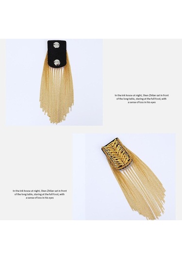 Suntek Festival Partisi Gençler Için 2 Adet Püskül Altın Altın