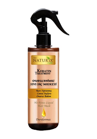 Naturix Keratin Özlü Sprey Sıvı Saç Maskesi 250 ML