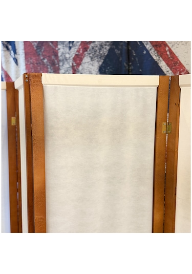 Paravan Seperatör Ahşap 4 Kanatlı Ara Bölme Dekoratif 5394