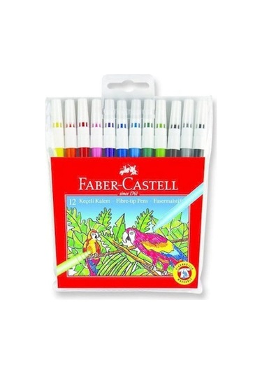 Faber Castell Keçeli Kalem 12 Renk 196017