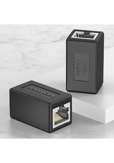 Xiyyadms Vention Ipv Cat.6 Ftp Rj45 Ağ Bağlantı Modülü, Gümüş Kaplı Bronz Pimler, Metal Gövdeyle Elektromanyetik Gürültü Engeli, 1 Adet Beyaz