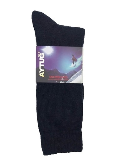 Aytuğ Snowboard Erkek Ekstra Yünlü Kışlık Termal Çorap