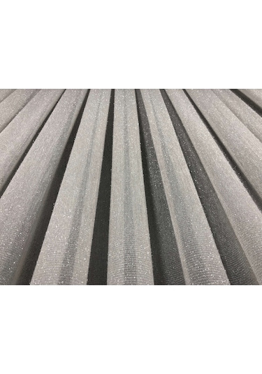 Perdefony Sakal Simli Düz Tül Perde 3 Farklı Renk