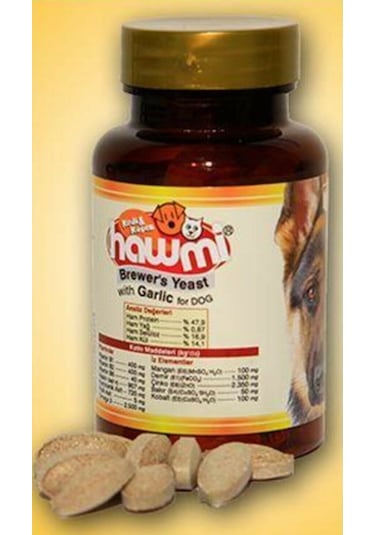 Hawmi Sarımsak ve Maya Köpekler İçin 60 Tablet