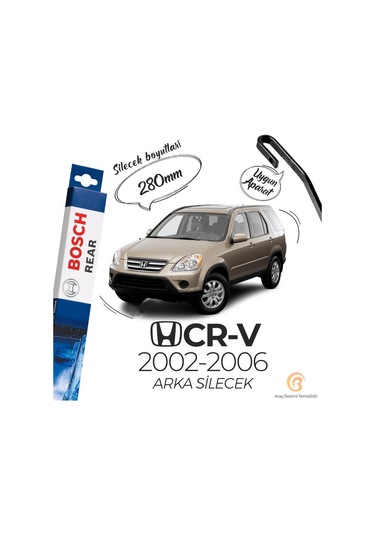 Honda Cr-V Arka Silecek 2001-2008 Bosch Rear H282