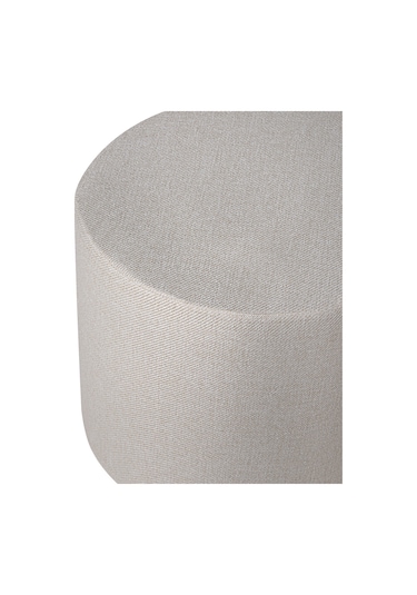 Luno Dekoratif Puf - Krem 40x40x40 Cm