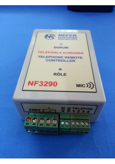 Nefer Nf3290 Gsm Dalgıç Pompa Kontrol Uzaktan Kumanda Sulama Sera