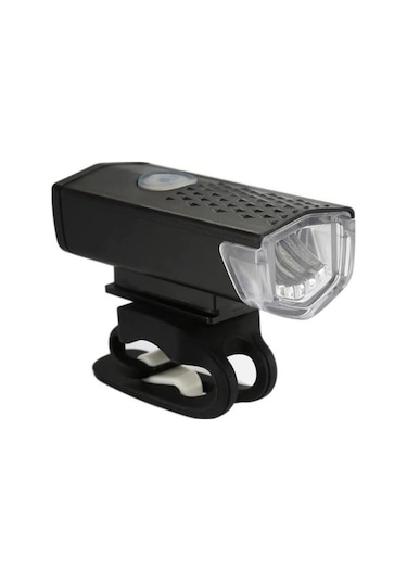 Forte Gt 250 Lüme Mini Bisiklet Ön Farı Xbyc 6124 Usb Şarjlı Siyah